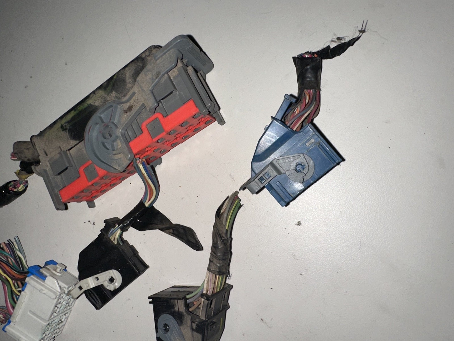 05-06 Ford Mustang BCM Connectors Body Control Module Plug Ins OEM