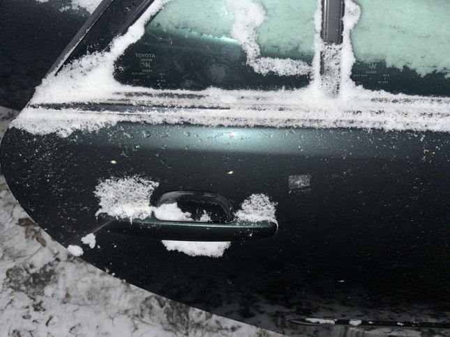 02-06 Toyota Camry Rear Right Passenger Exterior Door Complete Dark Green OEM