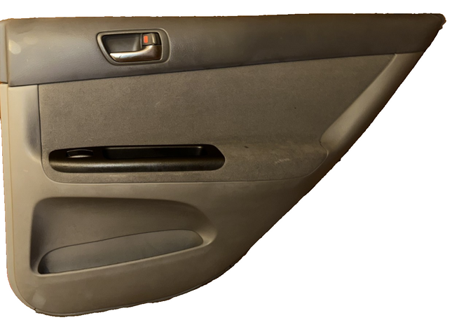 02-06 Toyota Camry Door Panel Light Gray RH Passenger Rear OEM