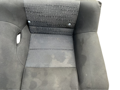 05-09 Ford Mustang Charcoal Black Cloth Rear Seat Complete No Brackets V6 OEM