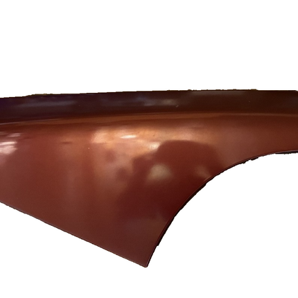 99-04 Ford Mustang Coupe Quarter Window Sail Panels Dark Red LH RH Pair OEM