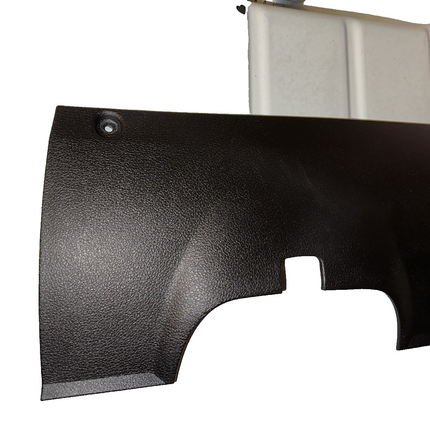 10-14 Ford Mustang Interior Knee Bolster Trim Panel Charcoal Black OEM