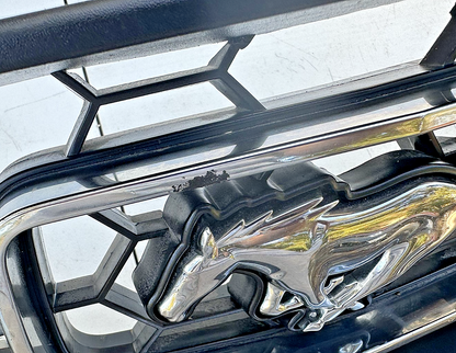 05-09 Ford Mustang Front Upper Grille Pony Package Edition With Fog Lights OEM