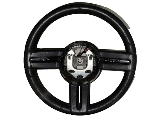 05-09 Ford Mustang Base Vinyl Steering Wheel OEM Black With Wiring