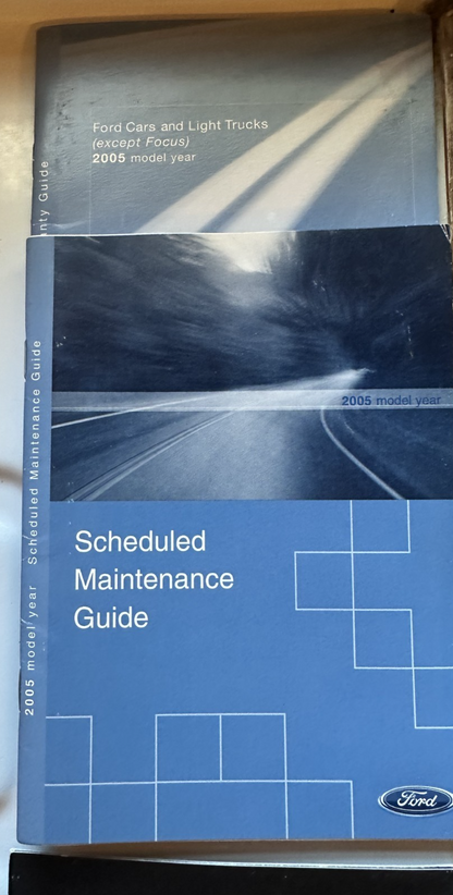 05-09 Ford Mustang Owner’s Manual OEM - From 2005 Mustang