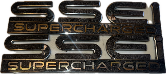 00-05 Pontiac Bonneville SSEI Supercharged Emblems OEM Door Badges 