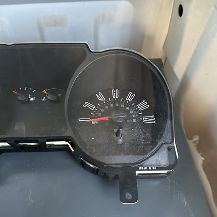 05-09 Ford Mustang Instrument Cluster Base Model 4 Gauge OEM Green Illumination