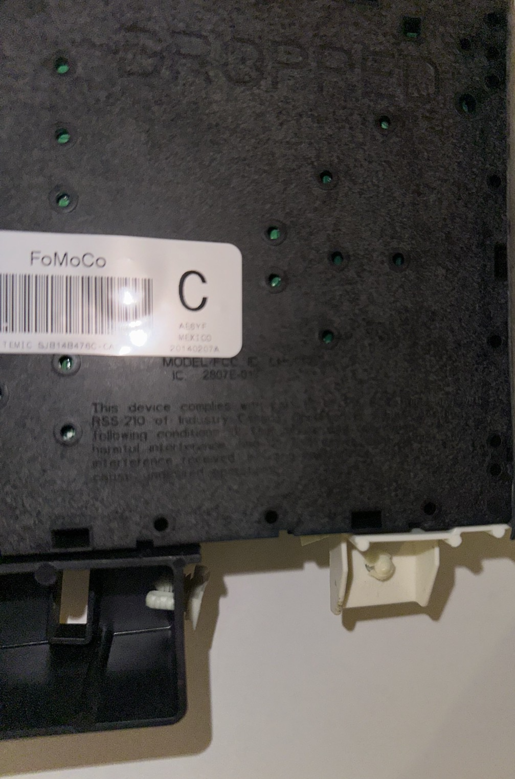 10-14 Ford Mustang Body Control Module A/T V6 BCM Coupe Fuse Panel OEM