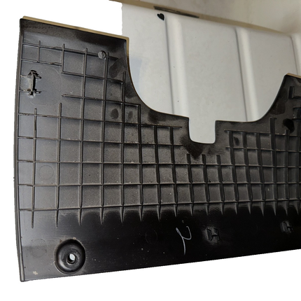 10-14 Ford Mustang Interior Knee Bolster Trim Panel Charcoal Black OEM