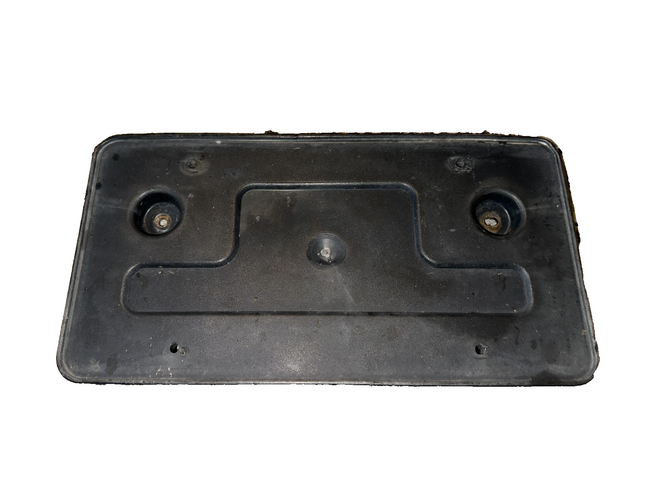 10-12 Ford Mustang Front License Plate Bumper Tag Bracket OEM