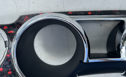 05-09 Ford Mustang Premium Forged Carbon Overlay Dash Trim Bezel Trim Set OEM
