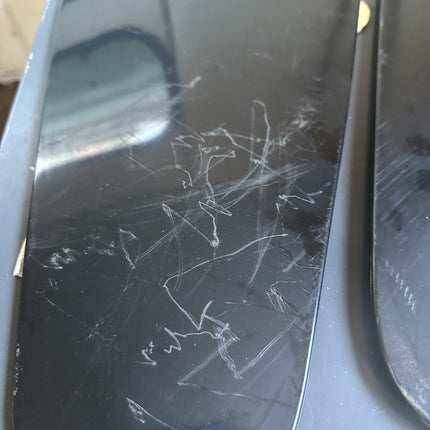 05-14 Ford Mustang Quarter Window Deletes Gloss Black Pair RH & LH