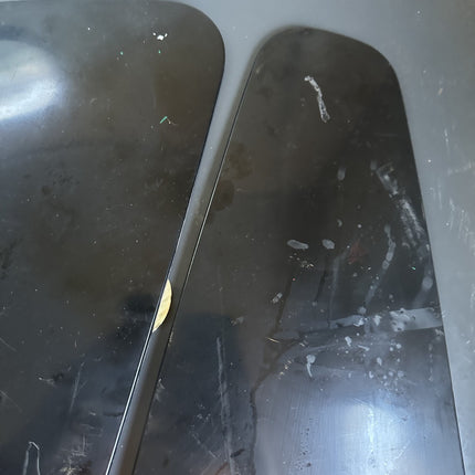 05-14 Ford Mustang Quarter Window Deletes Gloss Black Pair RH & LH