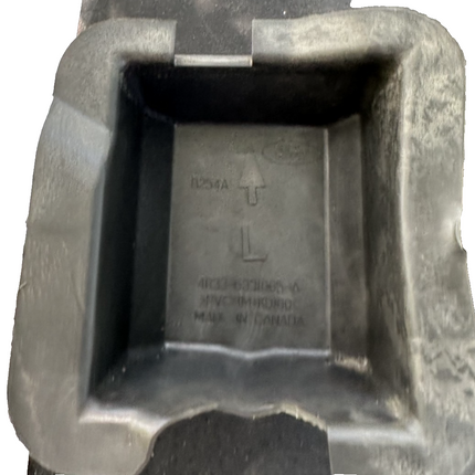 05-09 Ford Mustang Rear Seat Belt Quarter Left Interior Rubber Panel OEM