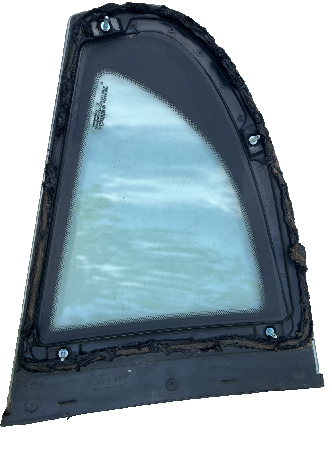 99-04 Ford Mustang Rear Left Driver Quarter Glass Window Coupe OEM Carlite