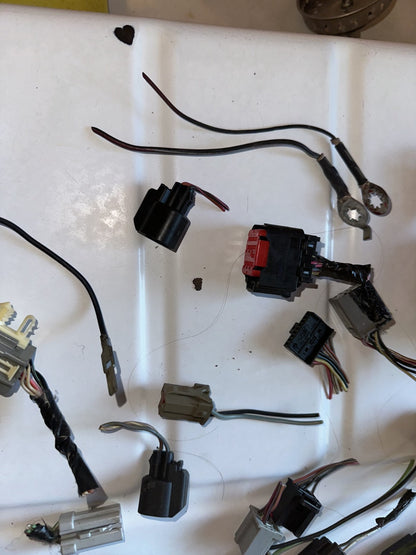 05-09 Ford Mustang Misc. Selection Of Wiring Plugs OEM - From 05 Coupe Mustang