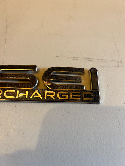 00-05 Pontiac Bonneville SSEI Supercharged Emblems OEM Door Badges 
