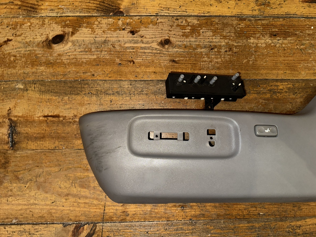 02-06 Toyota Camry Front Driver Side LH Seat Trim Bezel Panel W/ Switches OEM