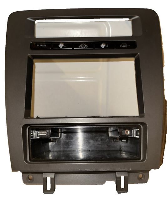 2010-2014 Ford Mustang iDatalink Radio Bezel Double Den W/ Climate Control OEM