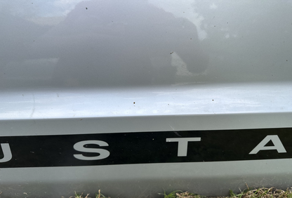 05-09 Ford Mustang Coupe Door Shell Silver Paint Code TL W/ Stripe OEM LH Driver