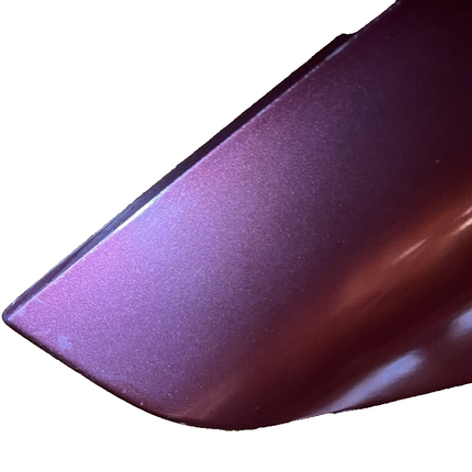 99-04 Ford Mustang Coupe Quarter Window Sail Panels Dark Red LH RH Pair OEM