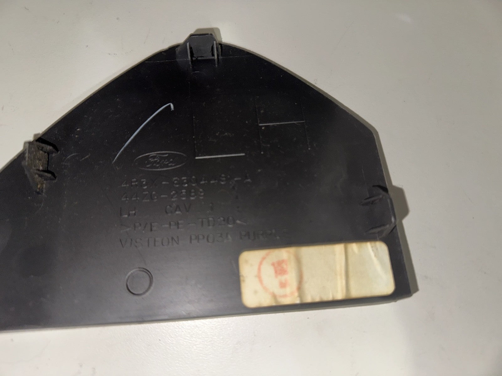 05-09 Ford Mustang Side Dash Panels Trim Black Pair LH RH 4R3X-6304480-AB