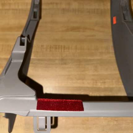 02-06 Toyota Camry Center Lower Dash Console Panel Trim OEM Gray