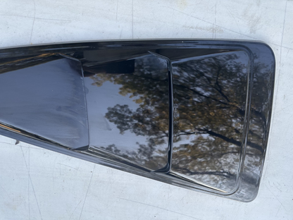 05-14 Ford Mustang SpeedForm Quarter Window Louvers Gloss Black Pair RH & LH