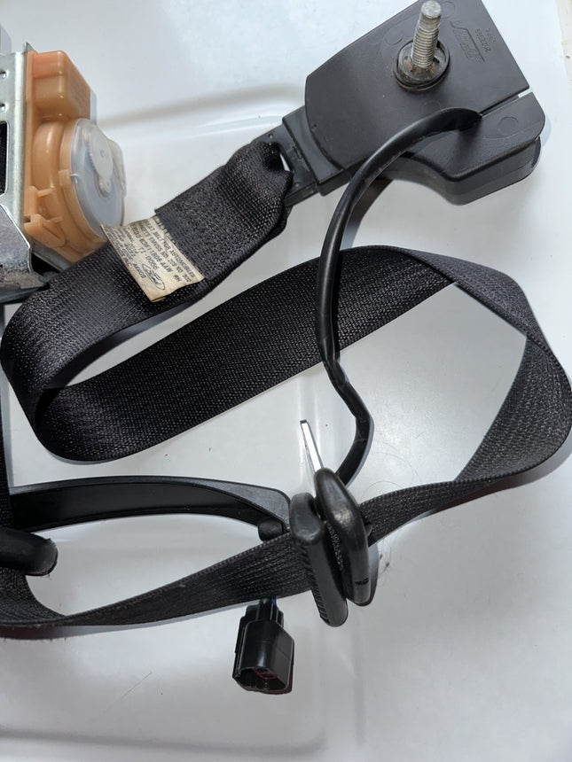 13-14 Ford Mustang Passenger Right RH Front Seatbelt OEM Black Belt