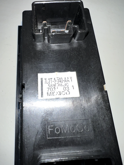 06-10 Explorer Mountaineer Driver Side Front Left Power Window Switch Master OEM