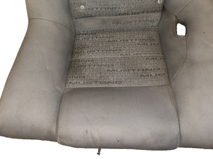 05-09 Ford Mustang Dove Grey Cloth Rear Seat Bottom OEM