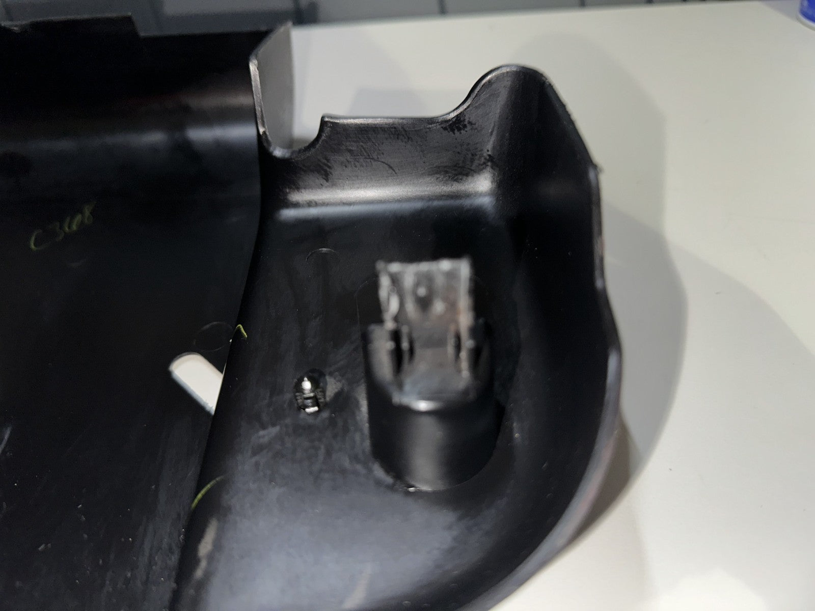 05-09 Ford Mustang Passenger Lower Kick Panel Charcoal Black Fuse Box Cover OEM