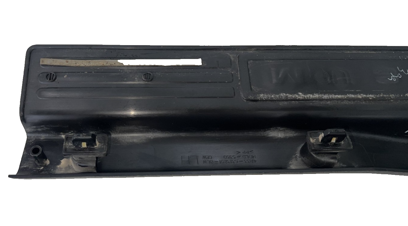 05-09 Ford Mustang Door Sill Trim Base Matte Black RH LH Pair Set OEM