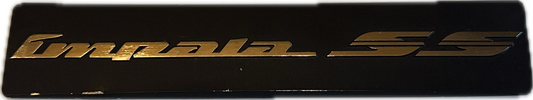 00-05 Chevy Impala SS Supercharged Passenger Side Dash Plaque Emblem OEM