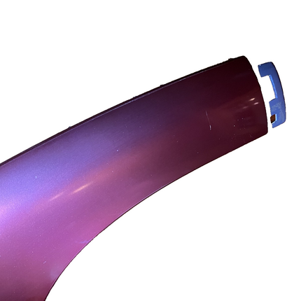 99-04 Ford Mustang Coupe Quarter Window Sail Panels Dark Red LH RH Pair OEM