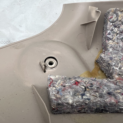 99-04 Ford Mustang LH Rear Upper Angel Wing Panel Tan OEM YR33-6351987-A