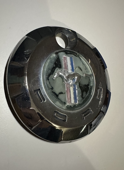 05-09 Ford Mustang V6 Horse Pony Rear Trunk Badge Classic Gas Cap OEM