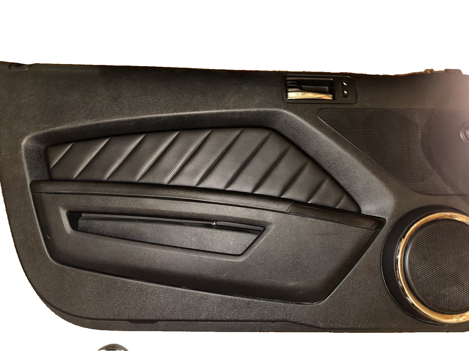 10-14 Mustang Door Panels Charcoal Black Pair LH RH Driver Passenger Side OEM