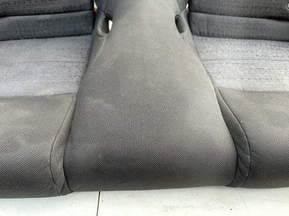 05-09 Ford Mustang Charcoal Black Cloth Rear Seat No Brackets V6 Pattern OEM