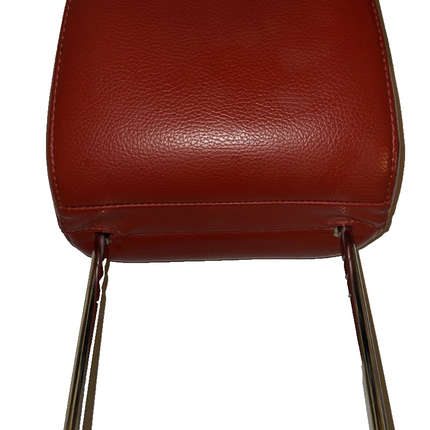 05-09 Ford Mustang Front Seat Head Rest Red Leather OEM