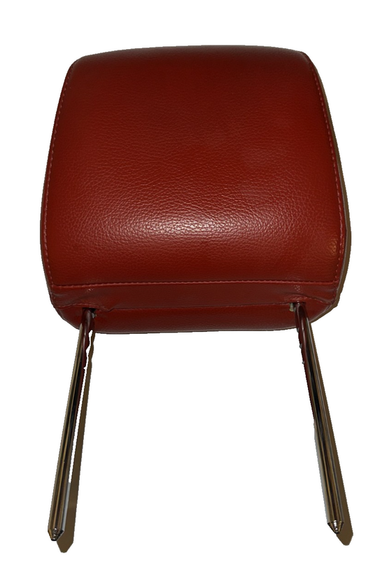 05-09 Ford Mustang Front Seat Head Rest Red Leather OEM