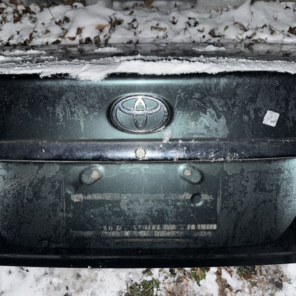 02-06 Toyota Camry Trunk Deck Lid Dark Green Complete Trunklid OEM