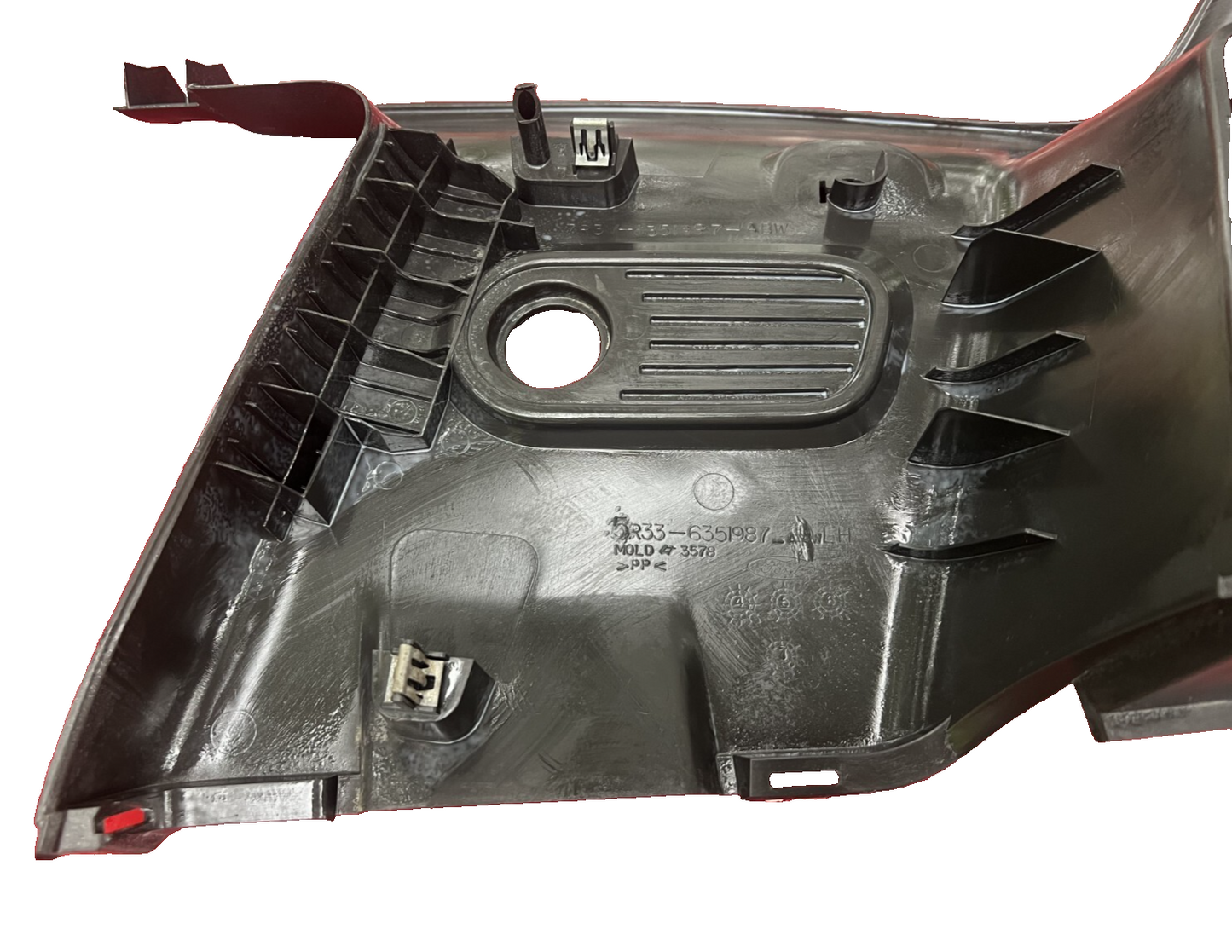 05-09 Ford Mustang LH Left Column Roof Window Fairing Trim 7R33-6351986-ABW OEM