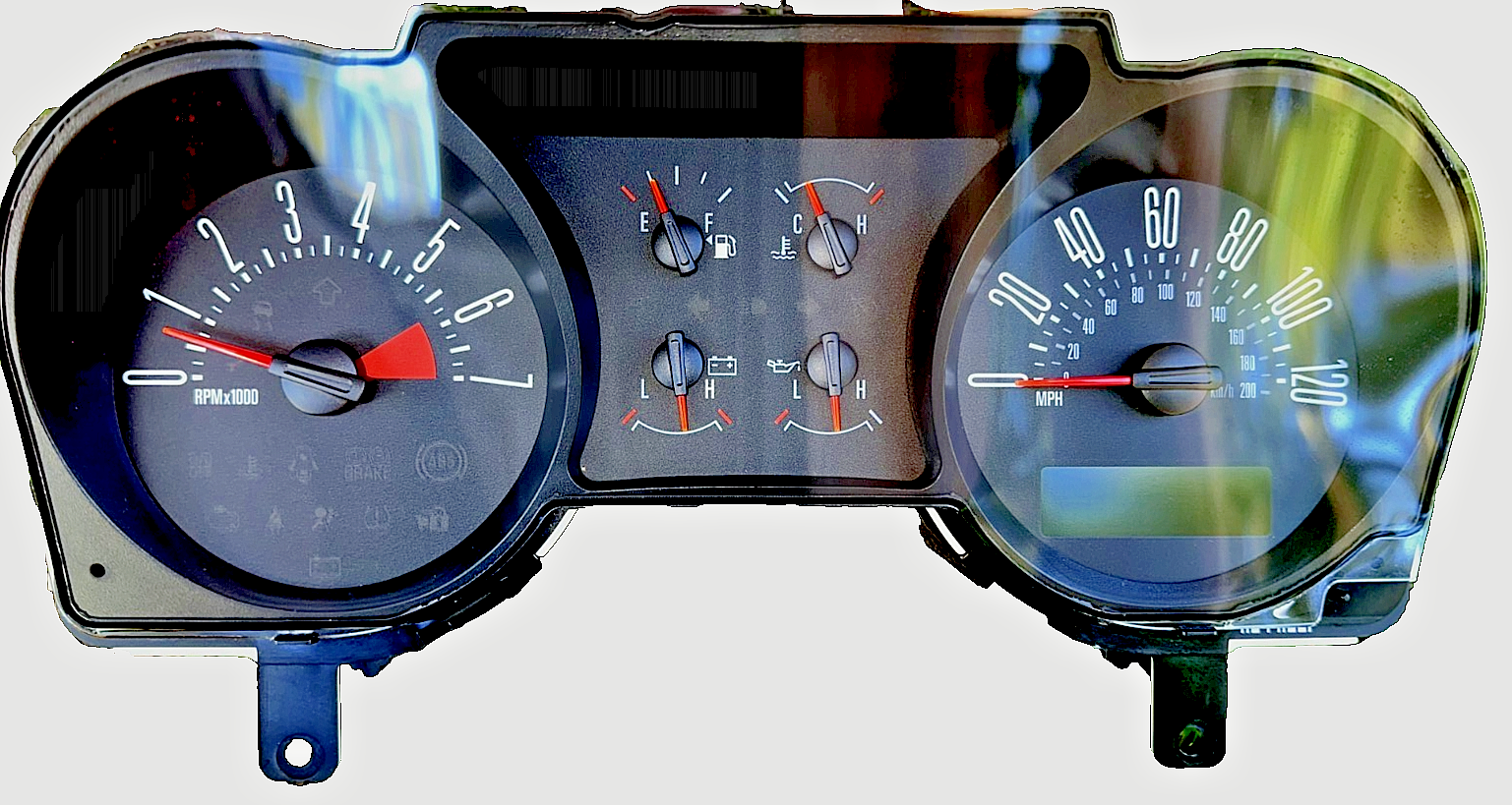 05-09 Ford Mustang Instrument Cluster Premium 6 Gauge myColor OEM