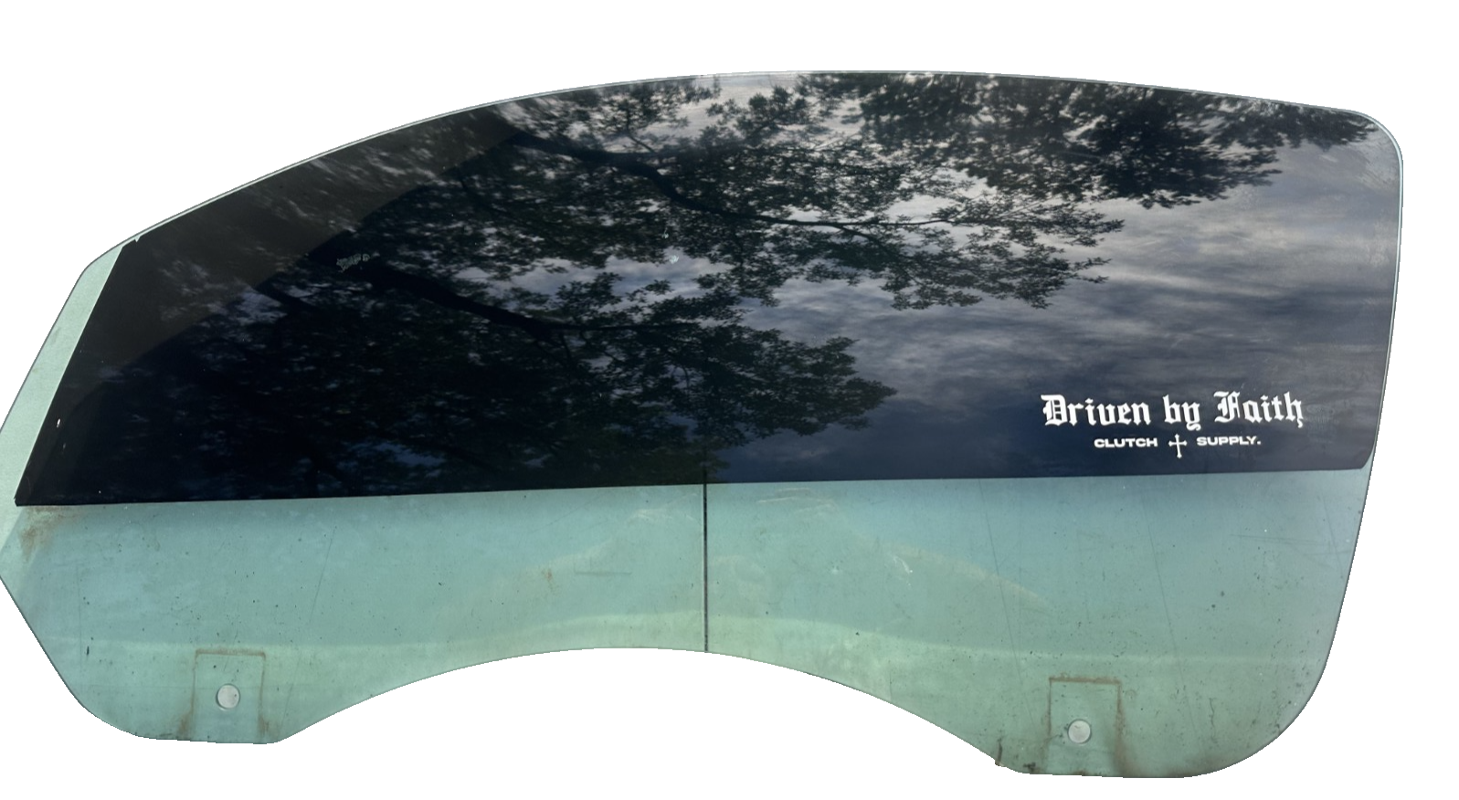 05-14 Ford Mustang Coupe Driver Side Left LH Door Window Glass OEM W/ Sticker