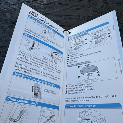 2006 Toyota Camry Owners Manual Guide Books Operators Guide OEM