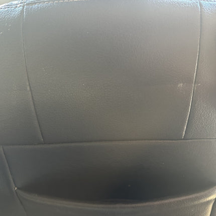 10-14 Ford Mustang Front Right RH Passenger Black Upper Seat Back Leather OEM