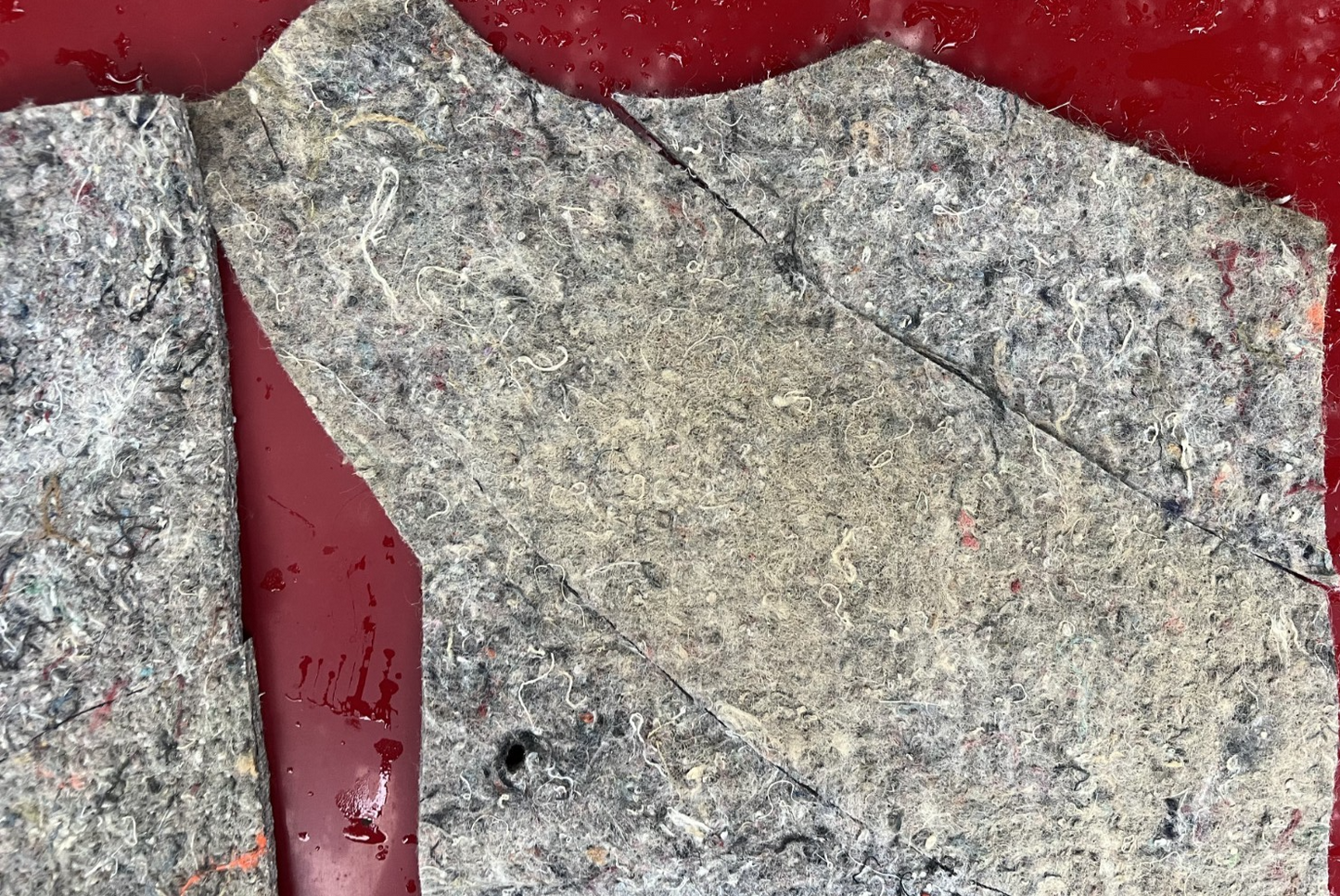 05-09 Ford Mustang Rear Window Lower Quarter Panel Sound Deadning Pair OEM