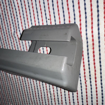 05-09 Ford Mustang Trim Panels Rear Seat Rail ALL 4 Cover Pair OEM Dove Gray