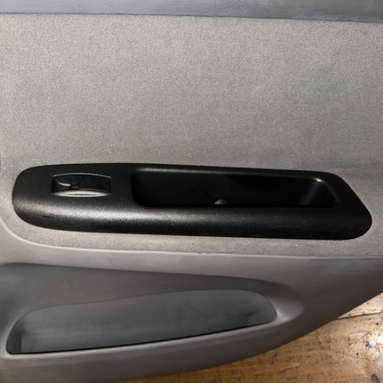 02-06 Toyota Camry Door Panel Light Gray RH Passenger Rear OEM